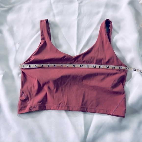 Athletic Longline Sports Tank Top with Built In Bra - Picture 5 of 8